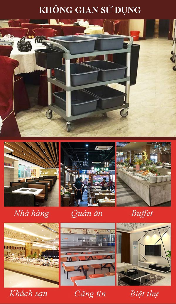 Phù hợp với các không gian kinh doanh dịch vụ ẩm thực