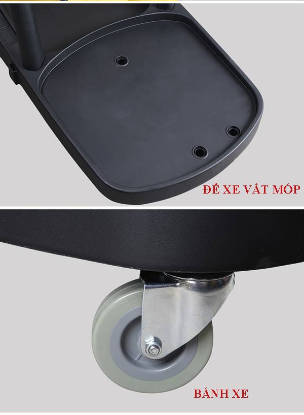 Tham khảo chi tiết các bộ phận cấu thành xe đẩy