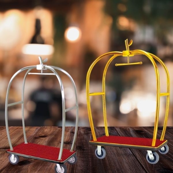 Xe đẩy hành lý 4 bánh thiết kế thông minh hình quả táo