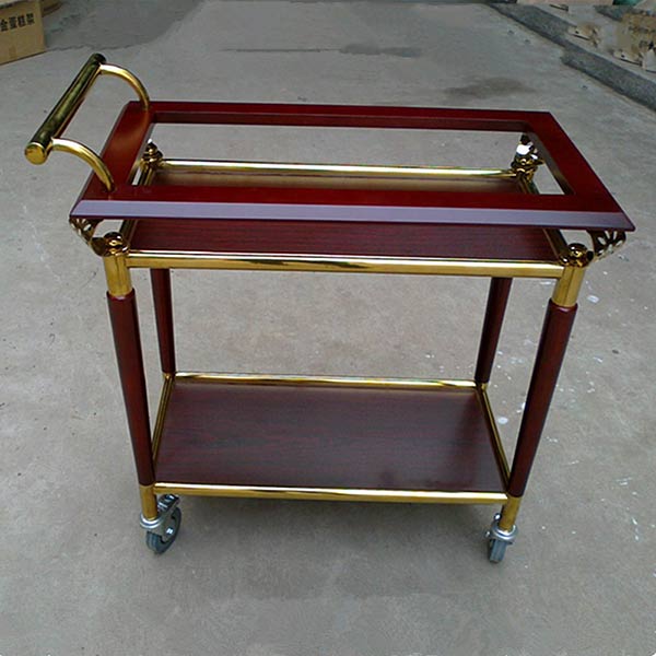 Hình ảnh chụp thật xe đẩy phục vụ rượu tại kho Hành Tinh Xanh