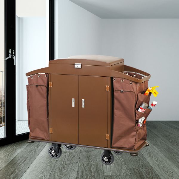 Xe làm buồng thép sơn tĩnh điện có cửa đóng mở