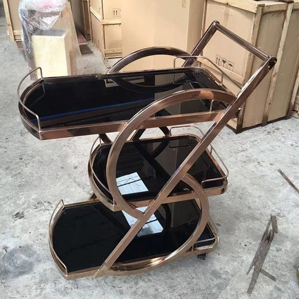 Xe đẩy rượu Hành Tinh Xanh đẹp, chắc chắn