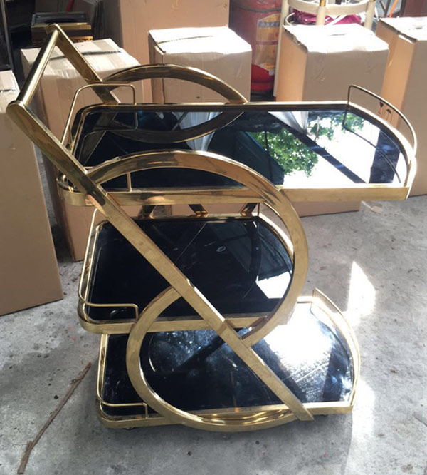 Xe đẩy rượu Hành Tinh Xanh đẹp, chắc chắn