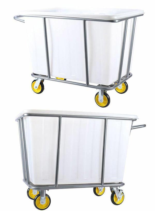 Thùng nhựa tông màu trắng cỡ lớn