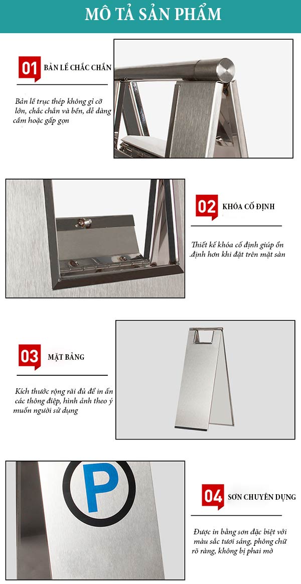 Tham khảo cấu tạo chi tiết từng bộ phận trên biển báo hiệu