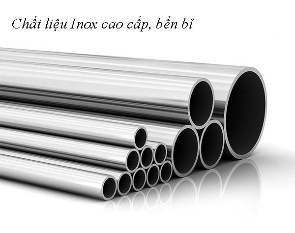 Mẫu cột chắn sản xuất từ inox 201 với độ dày cao