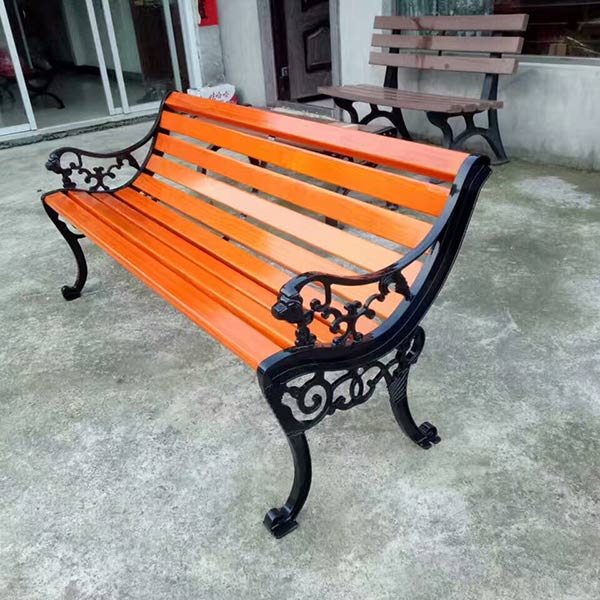 Ghế công viên gỗ nhựa lắp đặt dễ dàng