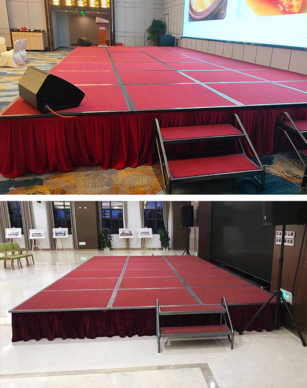 Sử dụng phù hợp với nhiều mẫu sân khấu