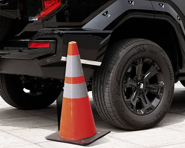 Cọc tiêu cảnh báo sử dụng rộng rãi 