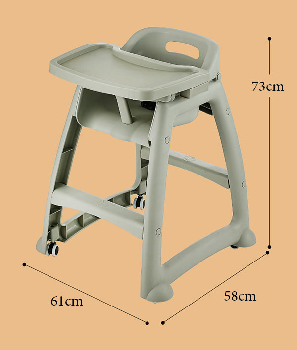 Kích thước ghế ngồi bàn ăn nhà hàng dành riêng cho bé