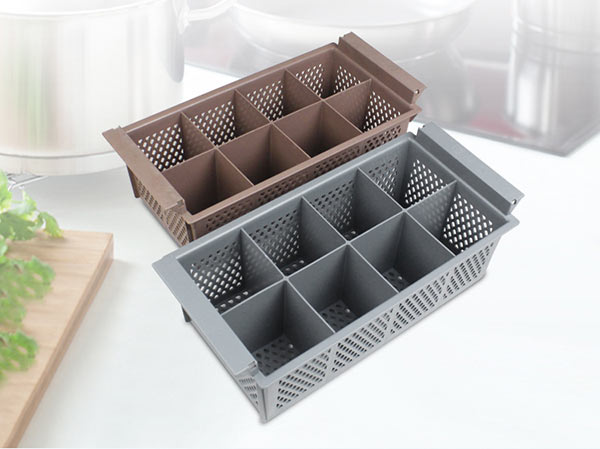 Đặt mua khay nhựa đựng dao kéo nhiều ngăn ở Hành Tinh Xanh