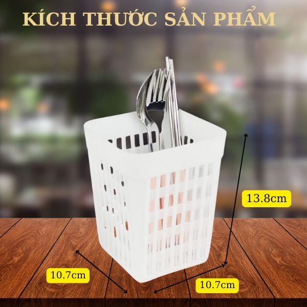 Kích thước giỏ nhựa để bạn tham khảo
