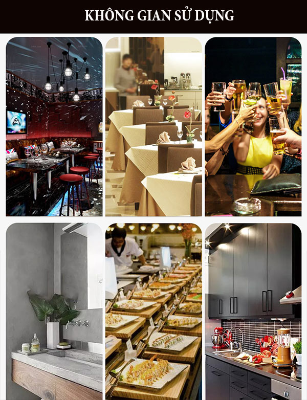 Chuyên dùng cho nhà hàng, quán ăn