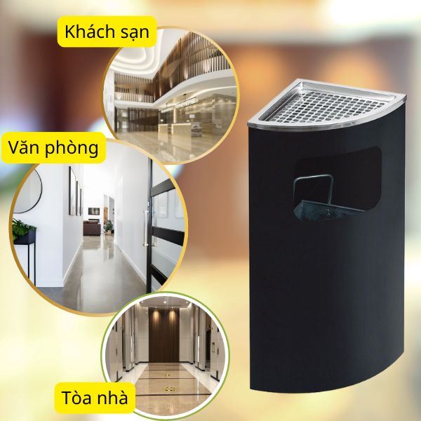 Mẫu thùng rác thiết kế đẹp phù hợp với nhiều không gian