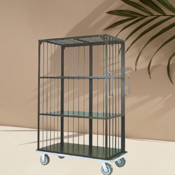 Mẫu xe đẩy, chở đồ vải cần giặt ủi