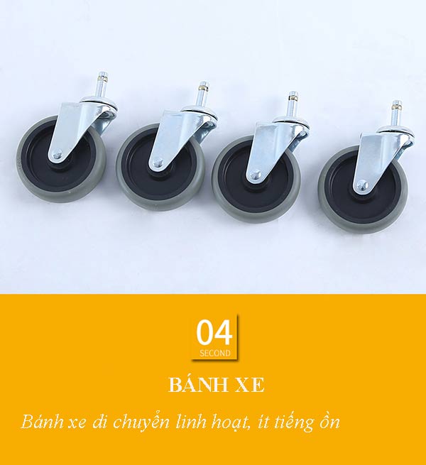 Đặc điểm các bộ phận của xe thu gom bát đĩa