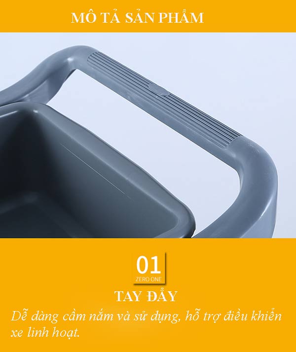 Đặc điểm các bộ phận của xe thu gom bát đĩa