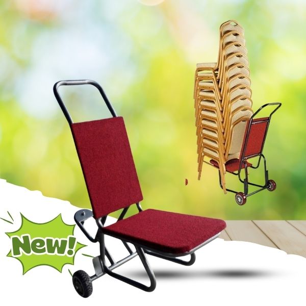 Xe có thể vận chuyển số lượng lớn ghế ngồi cùng lúc