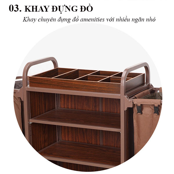 Khay đựng đồ amenities buồng phòng chuyên dụng