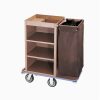 Xe làm phòng khách sạn 1 túi vải - xe làm buồng cỡ vừa tiện lợi