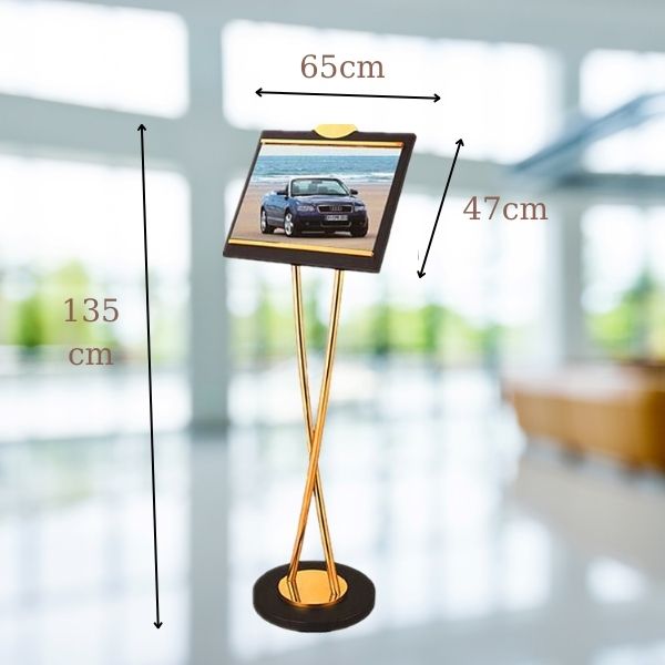 Kích thước bảng chào wellcome cân đối