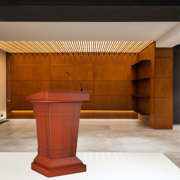 Bục phát biểu thiết kế đơn giản nhưng lịch sự