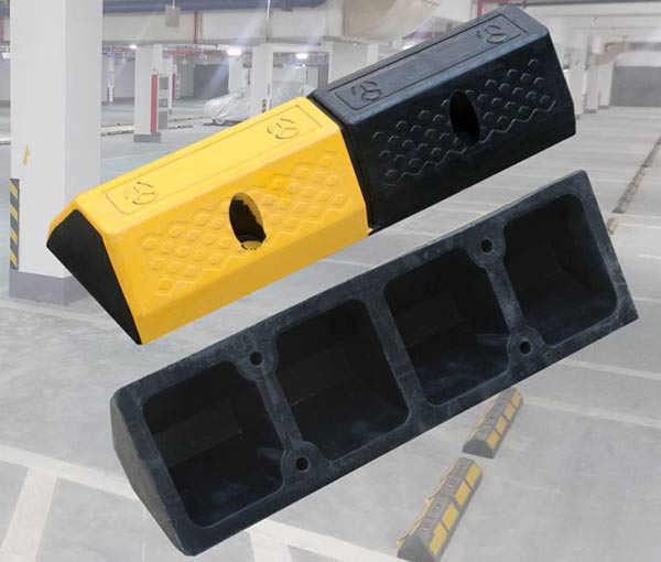 Cục chèn bánh xe là thiết bị tầng hầm, bãi đỗ xe quen thuộc