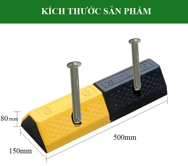 Tham khảo kích thước cao su chèn bánh xe ô tô, xe tải