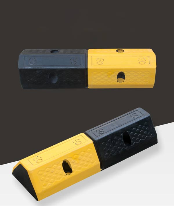 Mẫu cao su định vị bánh xe trong tầng hầm, bãi để xe