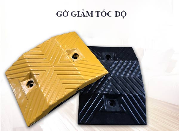 Gờ giảm tốc độ- gờ giảm sốc bằng cao su bản nhỏ