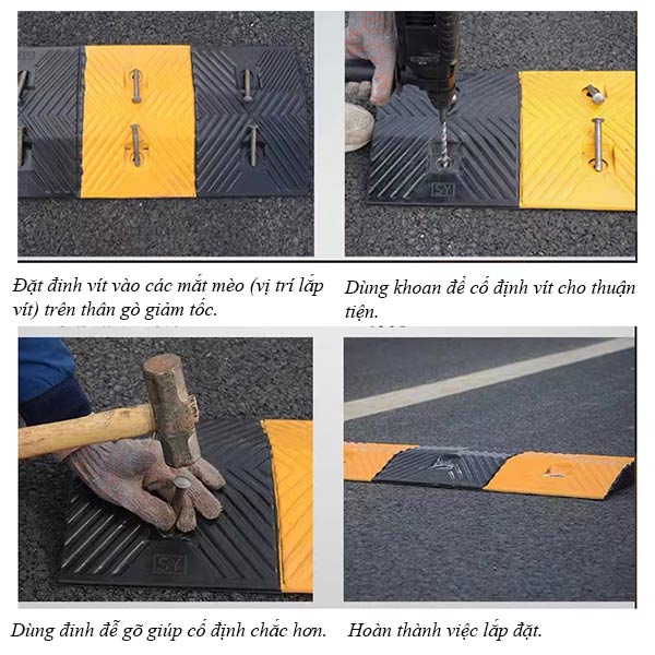 Thao tác lắp đặt tương đối đơn giản