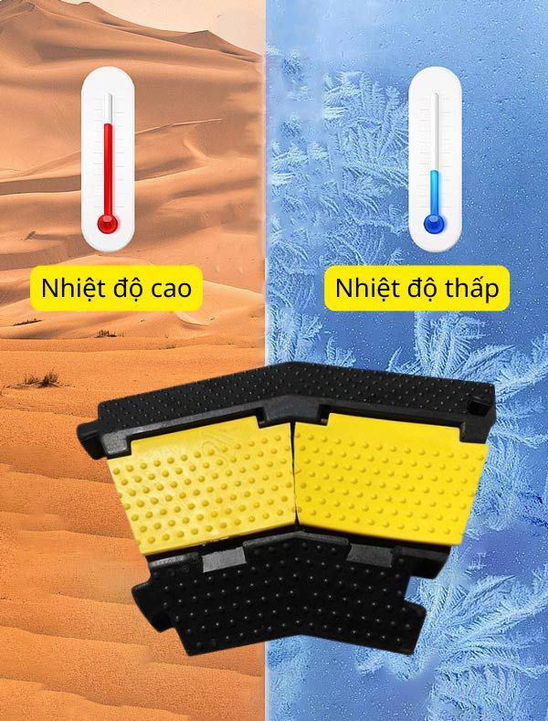 Gờ giảm tốc sản xuất từ chất liệu tốt bền bỉ