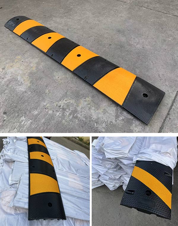 Hình ảnh thật gờ giảm tốc có phản quang