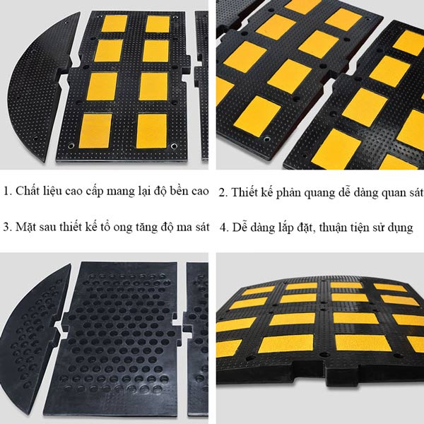 Các đặc điểm của gờ giảm tốc hầm để xe