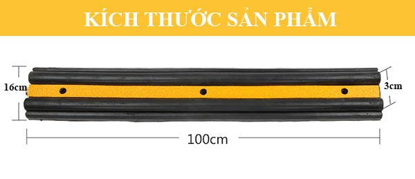 Kích thước cao su chống va đập