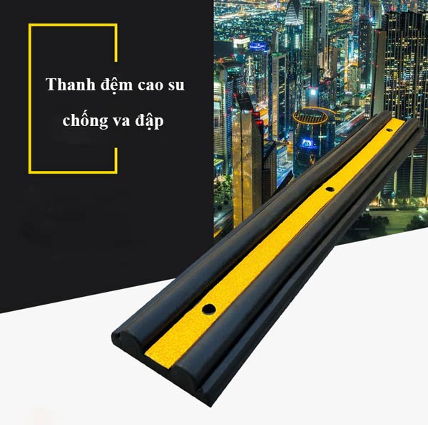 Thiết kế len tường - thanh đệm cao su chống va