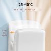 Nhiệt độ luồng gió hơ tay trên máy sấy tay là 25 - 40 độ C