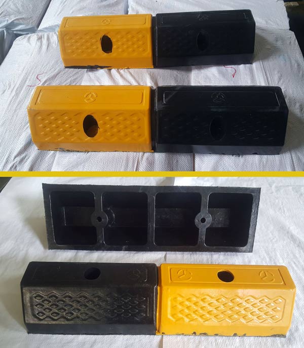 Hình ảnh gờ chặn sau xe phản quang tại kho Hành Tinh Xanh