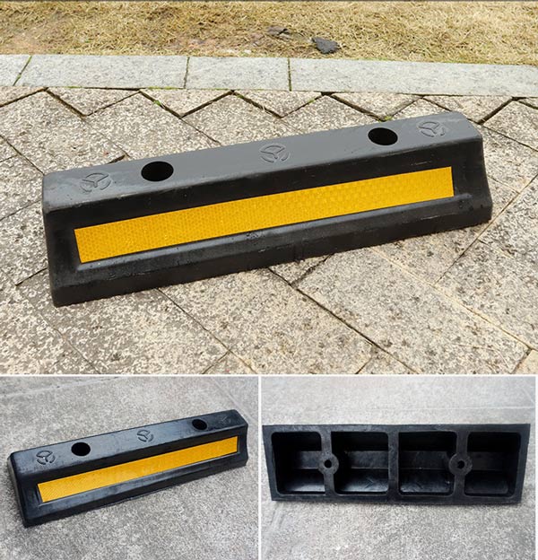 Mẫu cục chèn bánh xe thiết kế đơn giản, kích thước 50cm