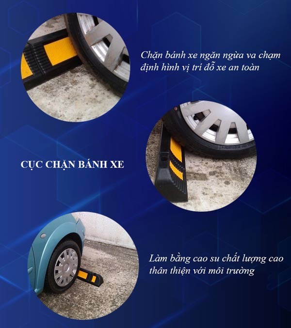 Cục chặn bánh xe và những đặc điểm nên biết
