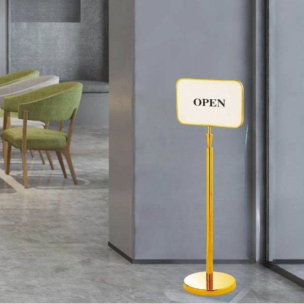 Mẫu bảng chỉ dẫn cao 1m2 sang trọng