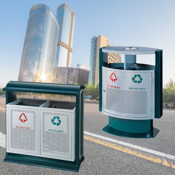 Hành Tinh Xanh sở hữu nhiều mẫu thùng rác phân loại rác 2 ngăn