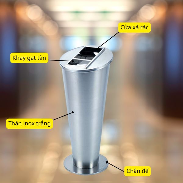 Các bộ phận cấu thành thùng rác