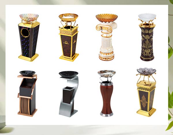 Hành Tinh Xanh sở hữu bộ sưu tập thùng rác có khay thủy tinh đẹp