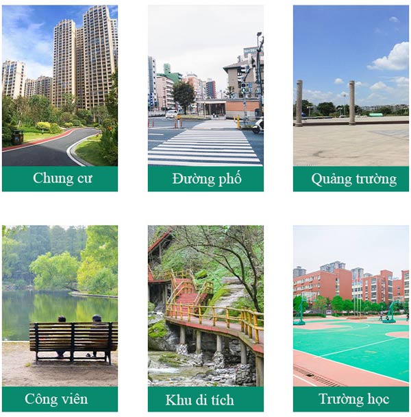 Các không gian ngoài trời nên trang bị mẫu thùng rác này