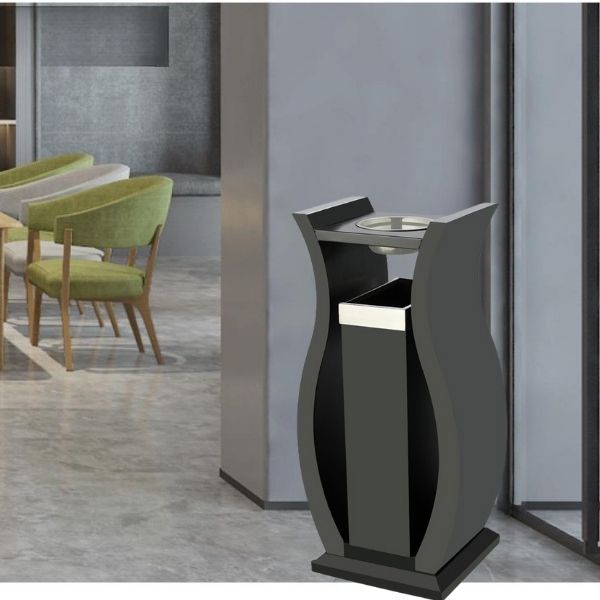 Mẫu thùng rác tiền sảnh thiết kế độc đáo, hút mắt