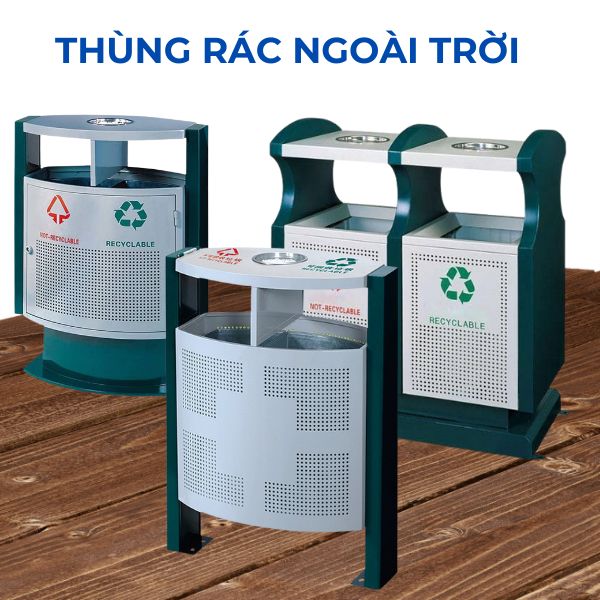 Đến với Hành Tinh Xanh việc mua thùng rác ngoài trời không khó