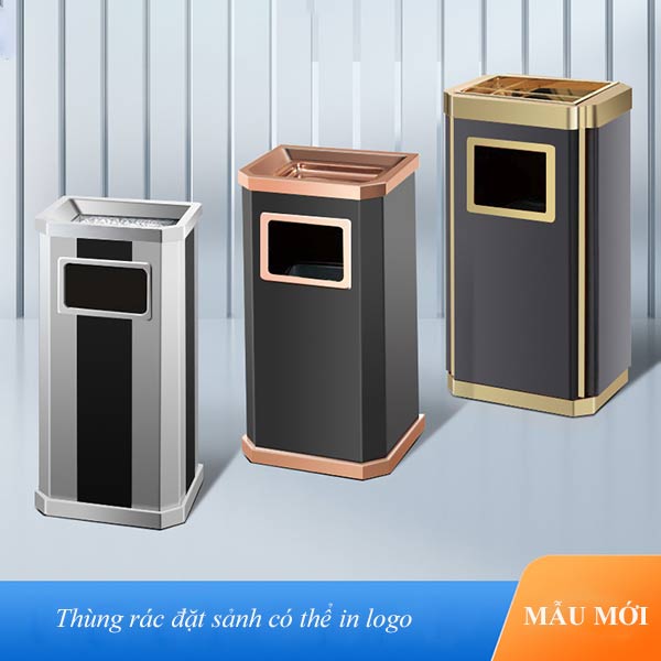 Hành Tin hXanh sở hữu nhiều mẫu thùng rác gạt tàn hấp dẫn