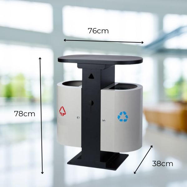 Tham khảo kích thước hấp dẫn của mẫu thùng rác