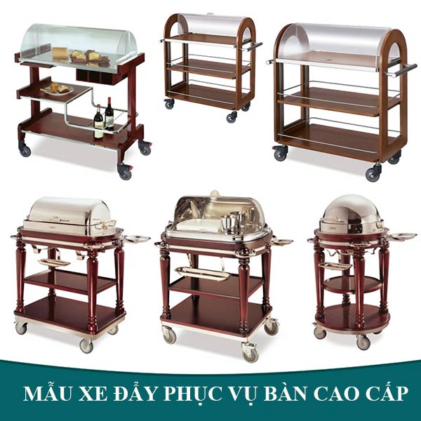 Hành Tinh Xanh sở hữu nhiều mẫu xe phục vụ bàn ấn tượng